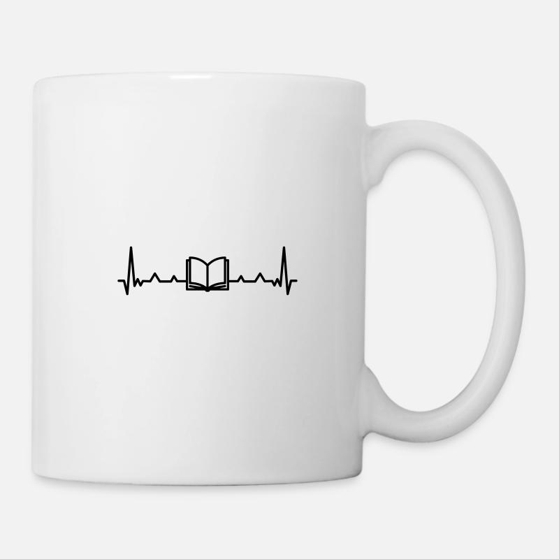 heartbeat - Mug - white