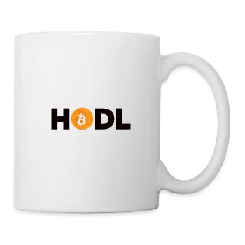 Bitcoin Plan B BTC Satoshi Crypto Hodl Maximaliste - Mug blanc - blanc - Droite