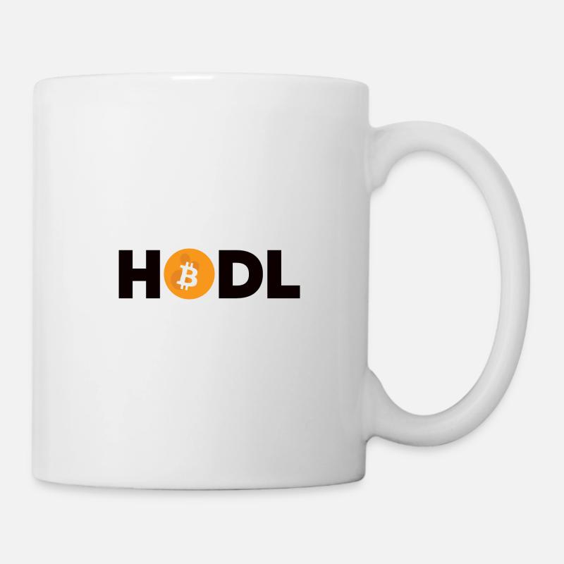 Bitcoin Plan B BTC Satoshi Crypto Hodl Maximalist - Mug - white