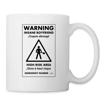 INSANE BOYFRIEND - Tasse - Weiß - Rechts
