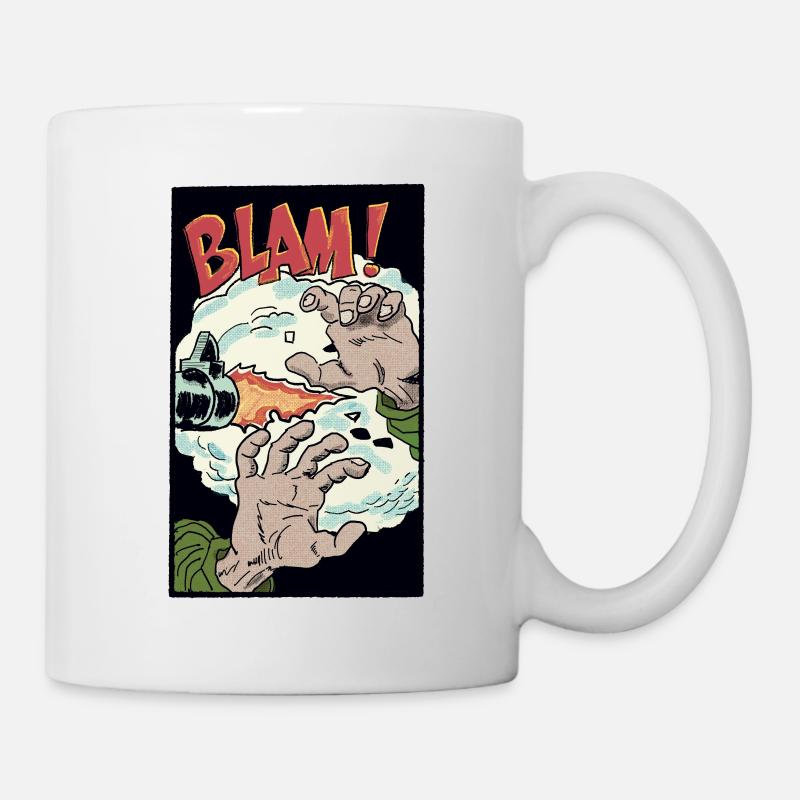 BLAM! - Tasse - Weiß