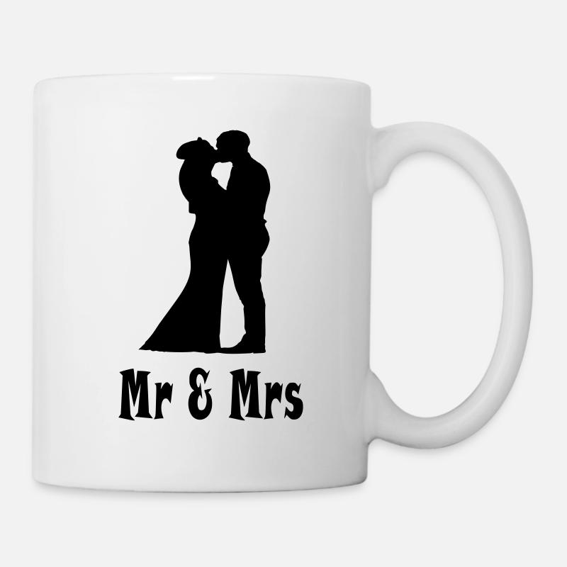 Monsieur Madame - Mug blanc - blanc