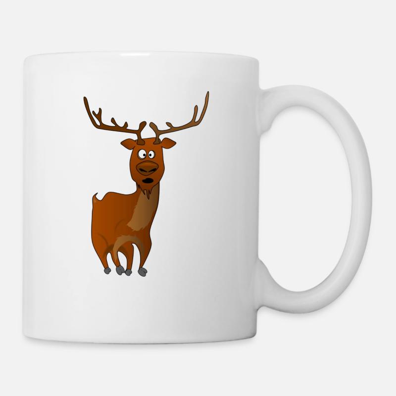 Renne - Mug blanc - blanc
