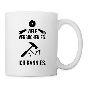 I can be a carpenter carpenter - Mug - white - Right