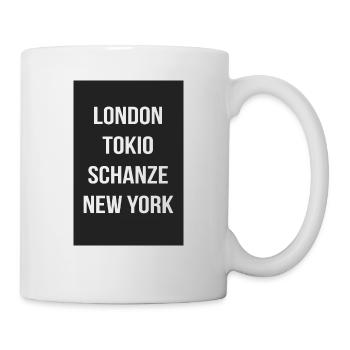 Hamburg Schanze - Tasse - Weiß - Rechts