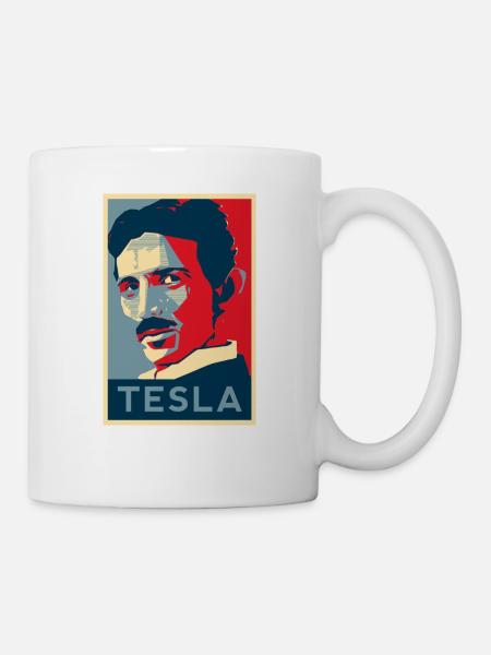 NIKOLA TESLA - Mug blanc - blanc
