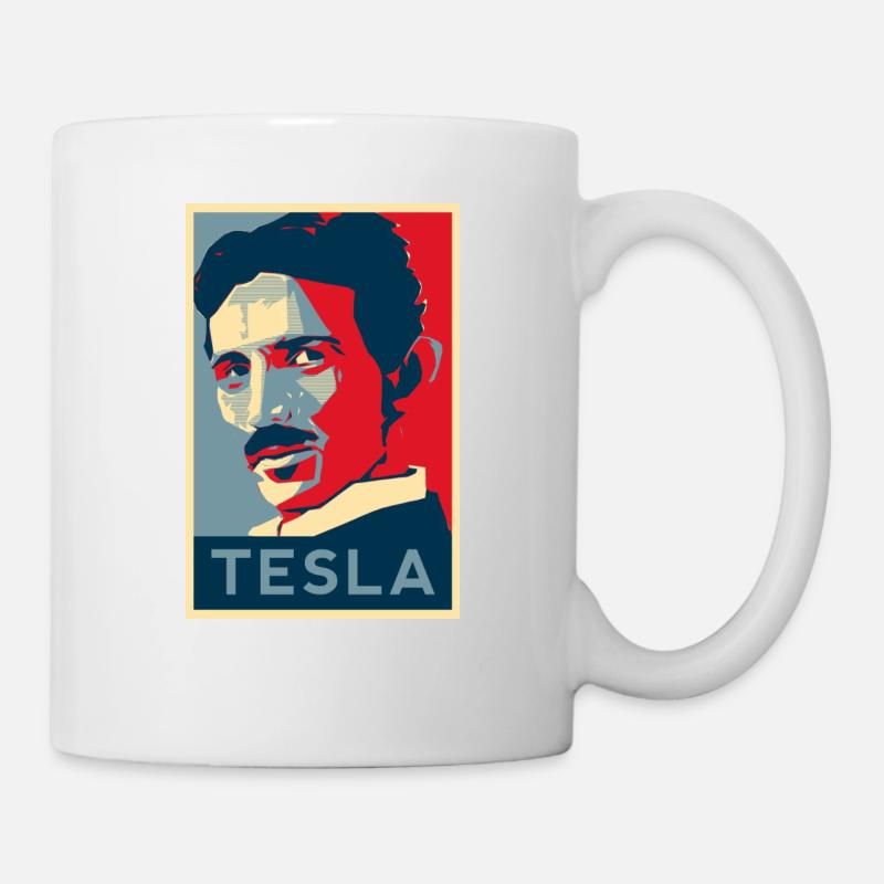 NIKOLA TESLA - Mug blanc - blanc