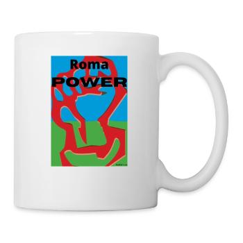 Roma Power RomaLivesMatière - Mug blanc - blanc - Droite