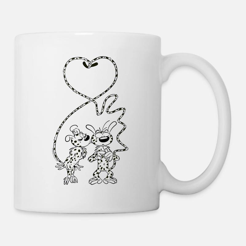 Marsupilami Herz - Tasse - Weiß