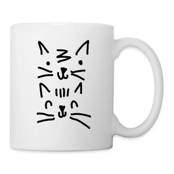 kawai kätzchen - Tasse - Weiß - Rechts