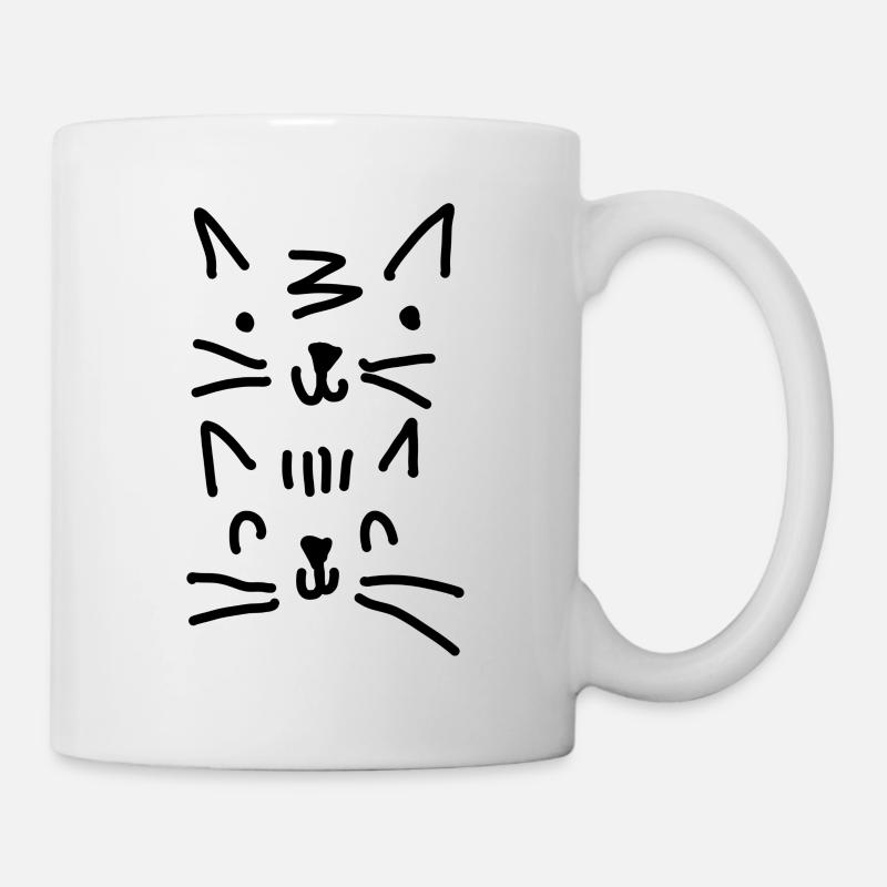 kawai kätzchen - Tasse - Weiß