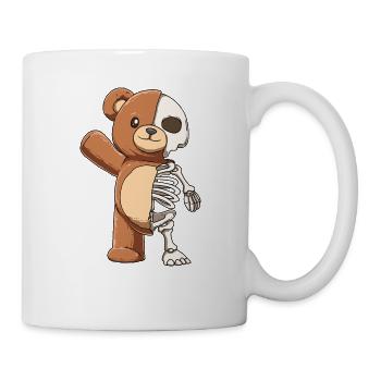 Bär Skelett Anatomie Bären für einen Bären - Tasse - Weiß - Rechts