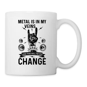 Heavymetal Metal Hardrock cadeau rengaine - Mug blanc - blanc - Droite