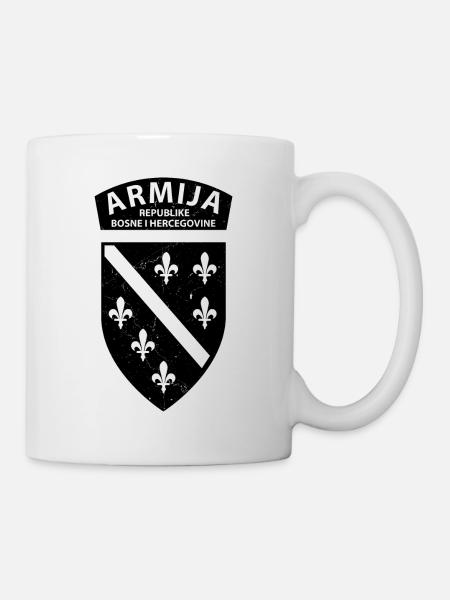 Armija republike Bosne i Hercegovine Heimat - Tasse - Weiß