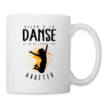 Danse humoristique humour danseuse fille femme - Mug blanc - blanc - Droite
