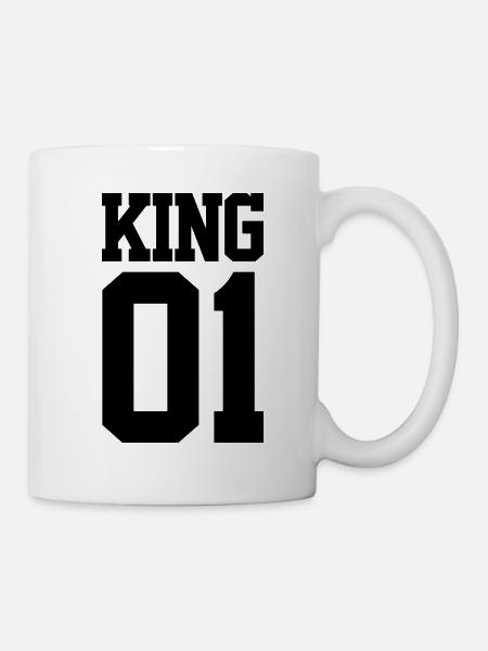 König 01 - Tasse - Weiß