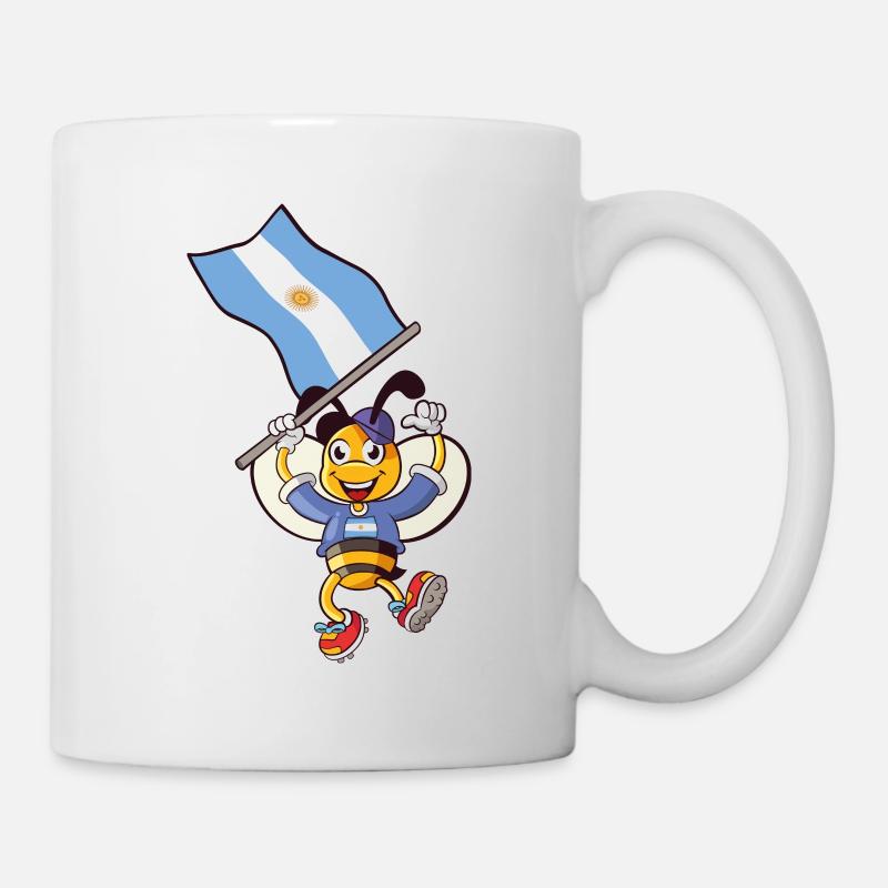 Argentinische Biene - Tasse - Weiß