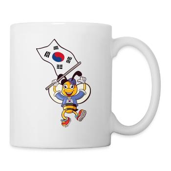 South Korean Bee - Mug - white - Right