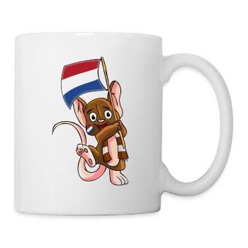 Dutch Fan Mouse - Mug - white - Right
