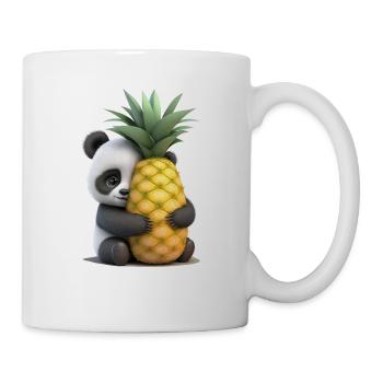 Pineapple Panda Love - Mug - white - Right