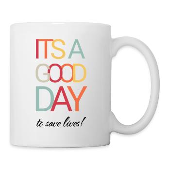 It's a Good Day To Save Lives - Nurse - Mug - white - Right