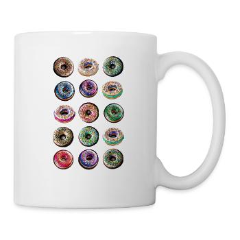 Donuts Humor Design - Mug - white - Right