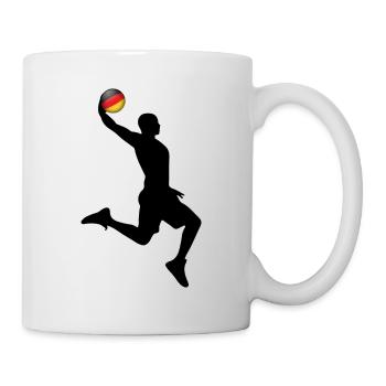 Basketball Win Germany - Mug - white - Right