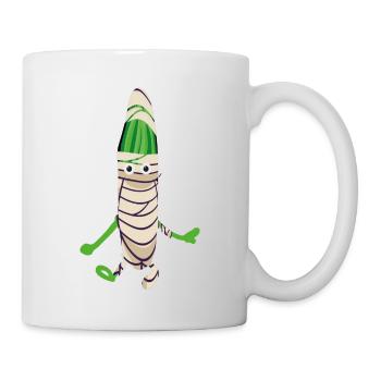Maman, Concombre, Halloween - Mug blanc - blanc - Droite