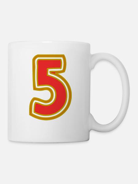 5 - Mug blanc - blanc