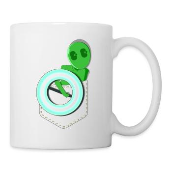 LICHT IN DER TASCHE - Tasse - Weiß - Rechts