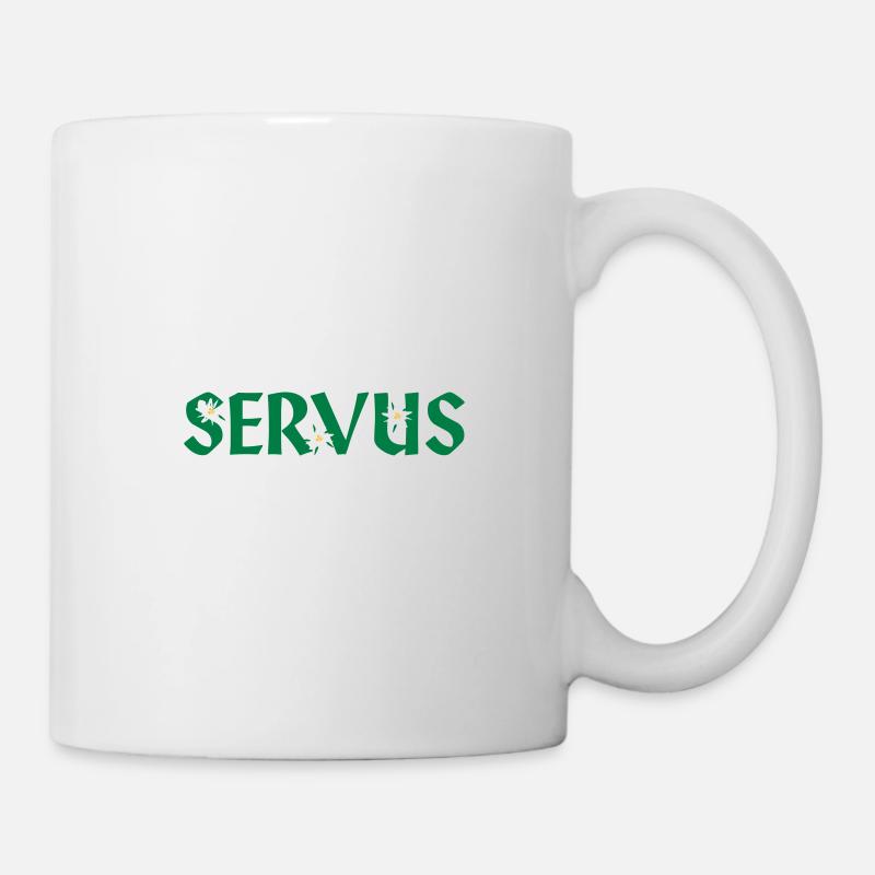 Servus - Tasse - Weiß