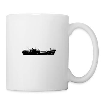 Iuventa - navire de sauvetage - Mug blanc - blanc - Droite