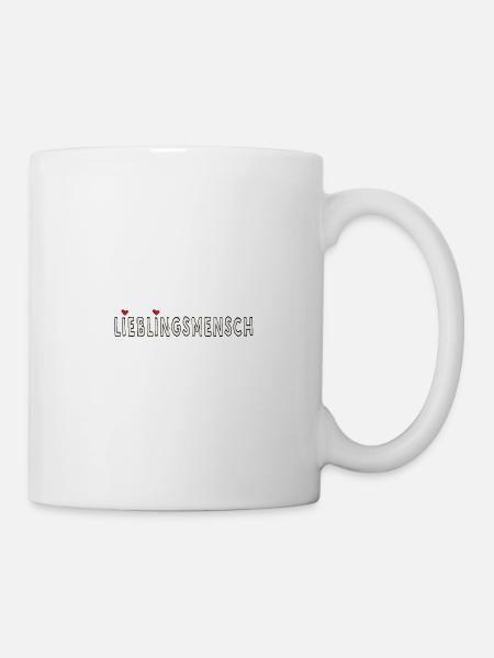 Lieblingsmensch - Tasse - Weiß