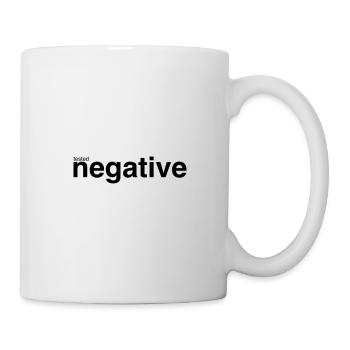 tested negative - Tasse - Weiß - Rechts