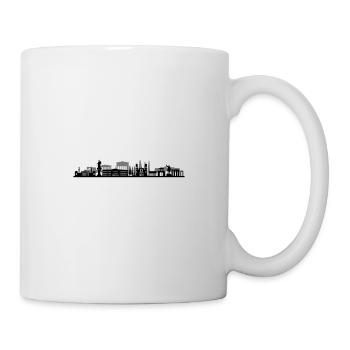 Skyline - Athènes Grèce - Mug blanc - blanc - Droite