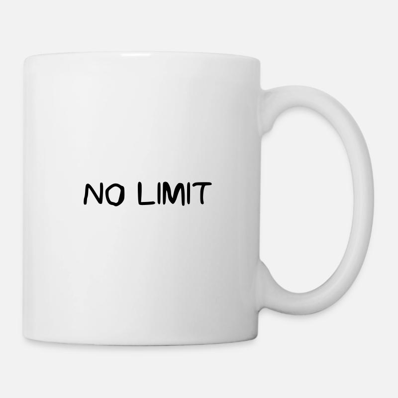 no limit - Tasse - Weiß