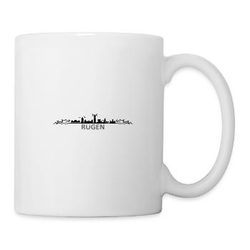 RÜGEN ÎLE D’OSTEE Phare Emblème - Mug blanc - blanc - Droite