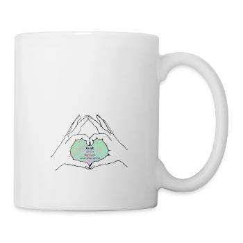 Hands it is what it is - Mug - white - Right