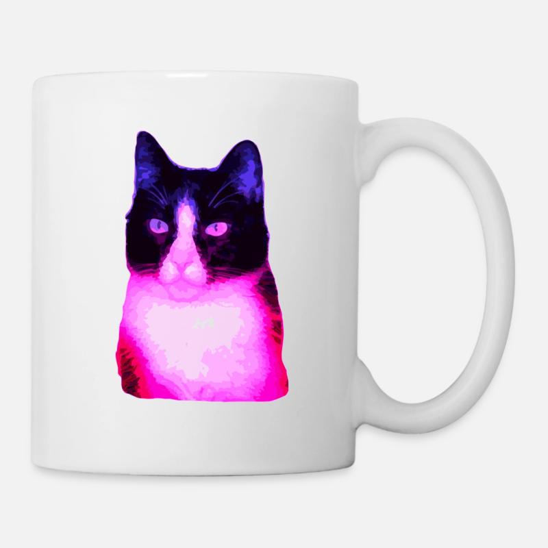 Chat chat chat - Mug blanc - blanc
