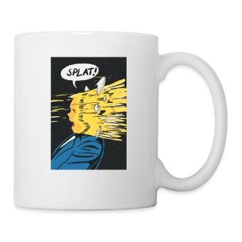 Splat! - Tasse - Weiß - Rechts