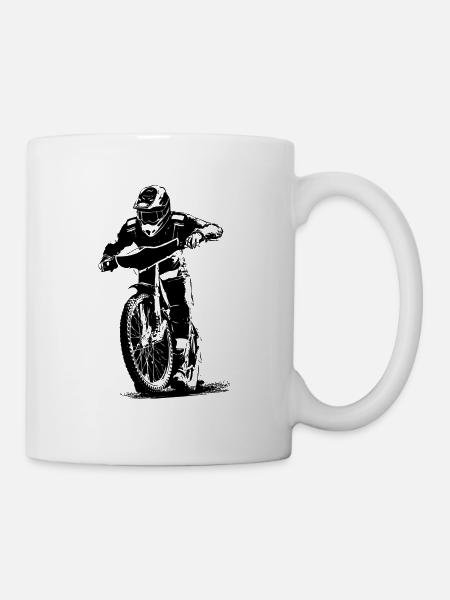 Speedway - Motorcycle Speedway - Mug - white