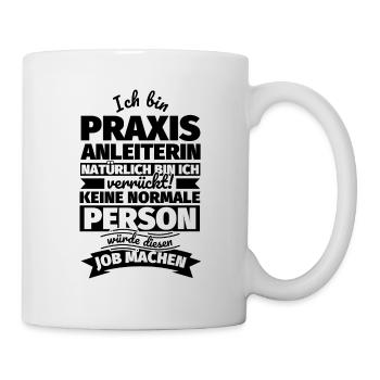 Praxisanleiterin Geschenke - Tasse - Weiß - Rechts