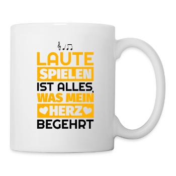 Laute Geschenke - Tasse - Weiß - Rechts