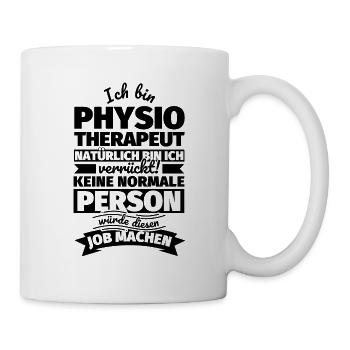 Physiotherapeut Geschenke - Tasse - Weiß - Rechts