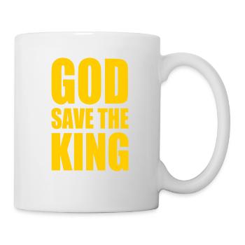god save the king - Mug - white - Right