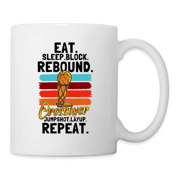 Basketball Spieler Bball Sport Geschenkidee - Tasse - Weiß - Rechts