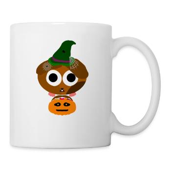 Mignon mouton d’Halloween Guinea! - Mug blanc - blanc - Droite