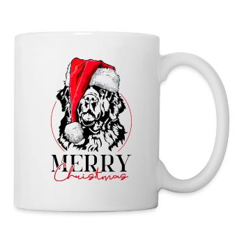 Santa Newfoundland Merry Christmas Neufi Wilsigns - Mug - white - Right