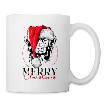 Santa Nouvelle-Écosse Duck Tolling Retriever Noël - Mug blanc - blanc - Droite