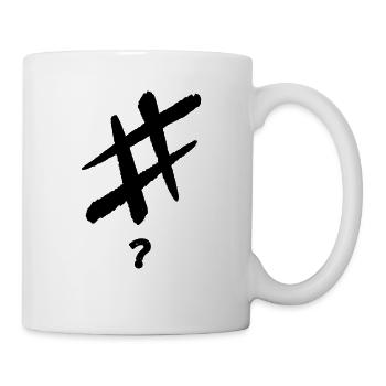 #? - Tasse - Weiß - Rechts